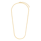 Stainless steel goldplated ketting