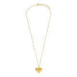 Edelstahl Damenkette mit Herz-Medaillon