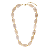 Stainless steel kralenketting voor dames