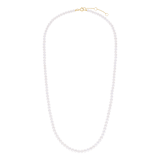 14 karaat gouden zoetwaterparelketting 3mm