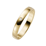 14K geelgouden trouwring diamant Senna Dames H35