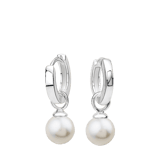 Ohrringe, 925 Silber, mit Perle