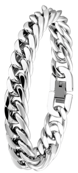 Herrenarmband aus Edelstahl Glied