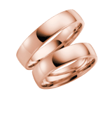 14K rose gouden trouwring Pioenroos Dames H56R