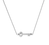 Kette aus Edelstahl Schlüssel