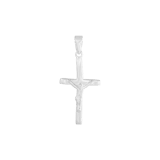 Silber-Herrenanhänger, Kreuz, Körper