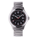Lorus Herren Uhr Silber Stahl Analog RXH01IX5