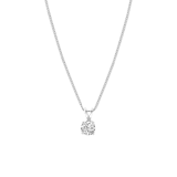 Zilveren ketting met hanger met Swarovski zirkonia voor dames