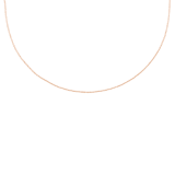 Zilveren goldplated ketting voor dames