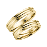 14 Karaat geelgouden dames trouwring Kalina H135