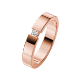 14K rosegouden Dames  trouwring dia Muscari H99R