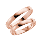14 Karaat rosegouden dames trouwring Senna H10R