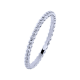 Ring in 925 Silber mit Kugeln
