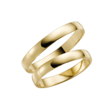 14 Karaat geelgouden Dames trouwring Senna H10