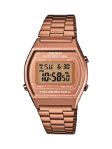 Casio Retro Digitaal Horloge Rosekleurig B640WC-5AEF