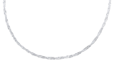 Gerecycled zilveren ketting voor dames