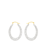 375 Gold Ohrringe mit Kristall