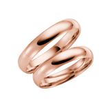 14 karaat rose gouden trouwring dames Phlox H20R