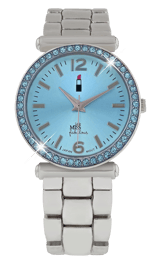 Little Miss Fabulous Armbanduhr mit Edelstahlarmband