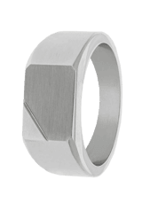 Ring, Edelstahl, matt/glänzend