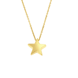 Halskette, 585 Gelbgold, mit Sternanhänger