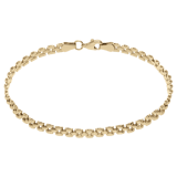 14 karaat geelgouden armband pantere