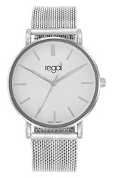 Regal Dames Horloge Zilverkleurig
