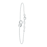 Silbernes Armband Ringe