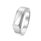 Silberner Herrenring