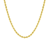 14 karaat gouden ketting koordschakel voor dames