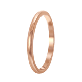 Rotvergoldeter Silberring