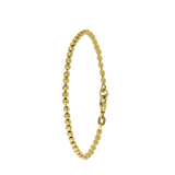 Silberarmband Kugel vergoldet