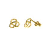 Ohrringe aus 585 Gelbgold Knoten