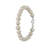 Zilveren armband met zoetwaterparels