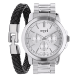 Regal Heren Horloge Zilverkleurig RG1833-632