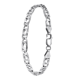 925 Silber Glieder-Herrenarmband