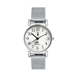 Little Miss Fabulous Kinder Horloge Zilverkleurig