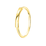 Zilveren goldplated ring voor dames