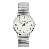 Regal horloge met stainless steel rekband