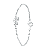 Silbernes Kinderarmband, Pferd