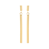 375 Gold Ohrringe, Stab
