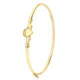 9 Karaat bangle claddagh