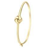 375 Gold Bangle-Armreif mit Knoten