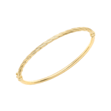 375 Gold gedrehter Armreif