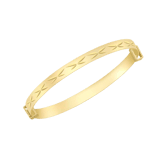 Kinderarmreif, 375 Gold, dekorativ gearbeitet