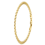 375 Gold Armband mit Gourmet-Gliedern