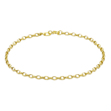 9 Karaat armband diamond cut