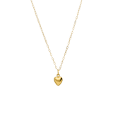 9 karaat ketting met hanger hart voor dames