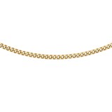 9 karaat basisketting gourmet diamond cut