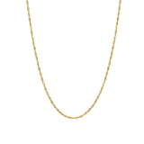 9 karaat ketting gourmet diamondcut voor dames